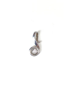 MUSIC NOTE STERLING SILVER PENDANT