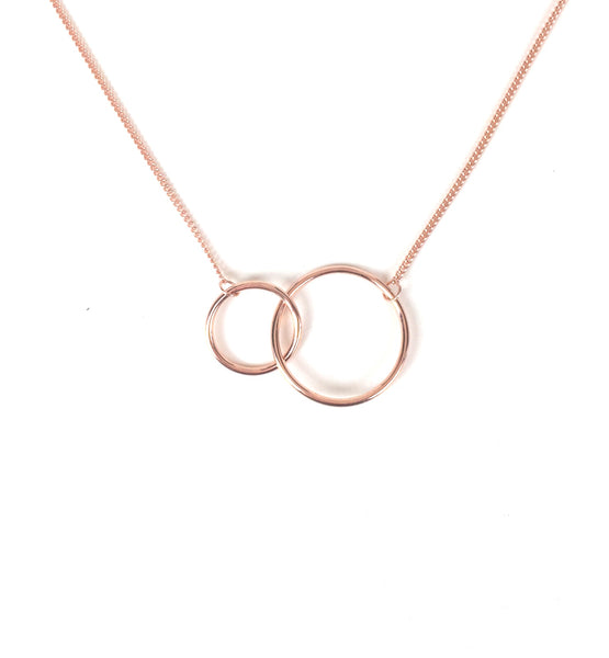 Sterling Silver Interlocking Circles Necklace | Buy Online | Free and Fast  UK Insured Delivery