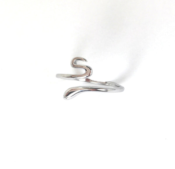 SNAKE STERLING SILVER RING