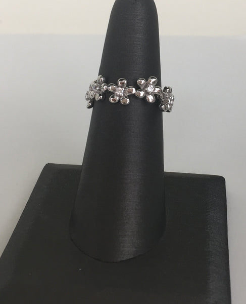 THE PETALS STERLING SILVER RING