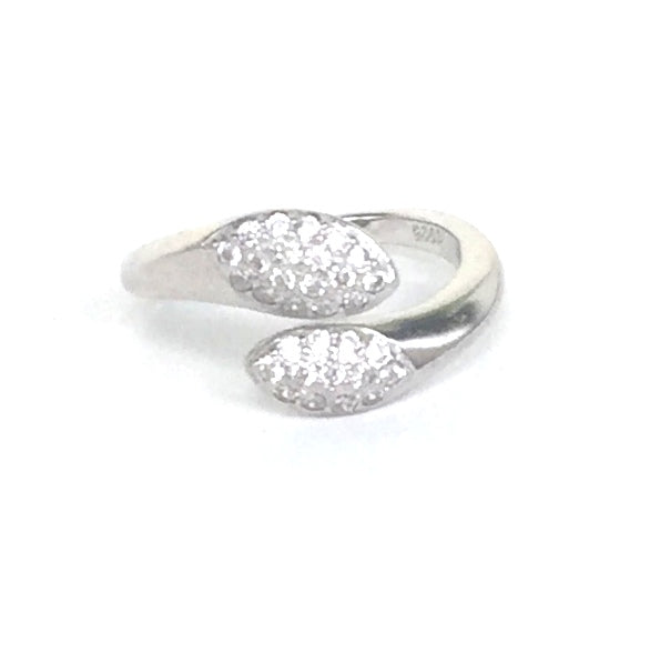 SIMPLY TOGETHER PAVE CZ STERLING SILVER RING