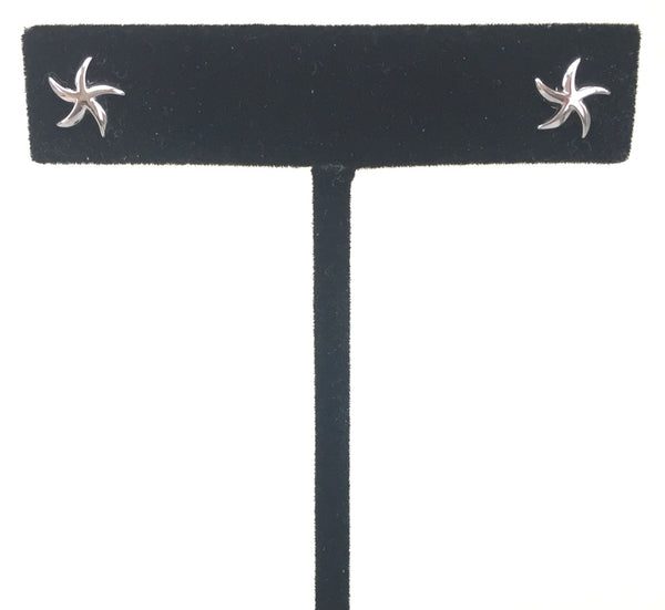 WINDMILL STUD STERLING SILVER EARRINGS