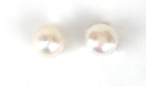 PETITE PEARL STUD STERLING SILVER EARRINGS